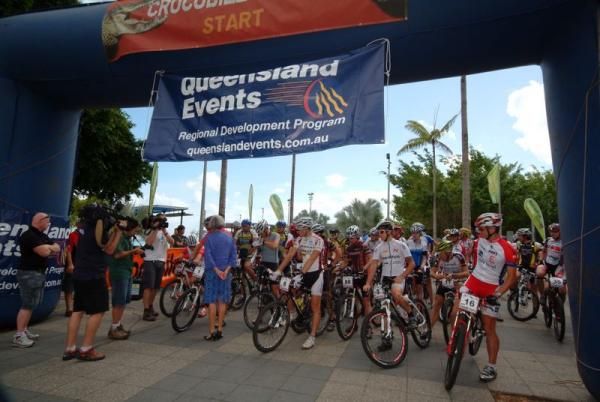 The startline of the 2009 Crocodile Trophy