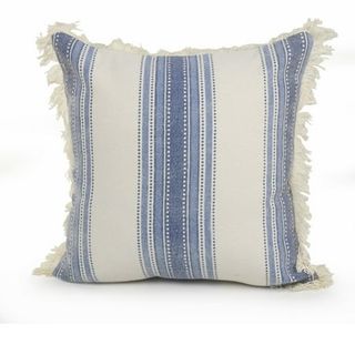 Ox Bay Coastal Striped Throw Pillow