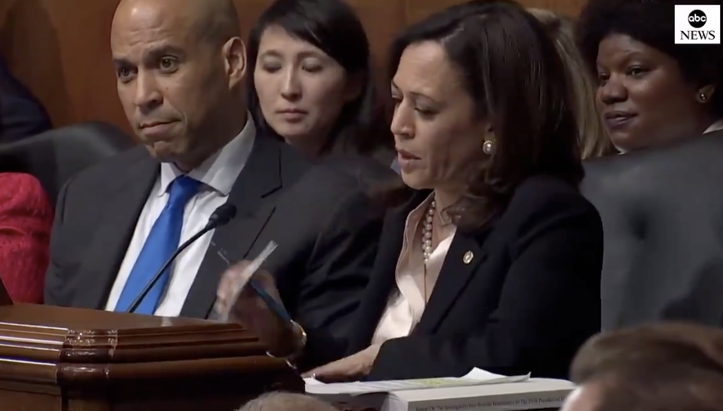 Kamala Harris Asked Barr If Trump Ever Suggested He Investigate