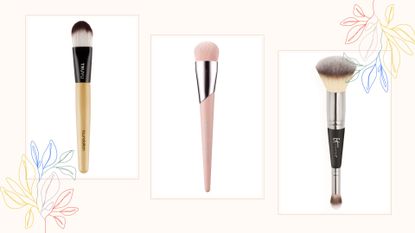 3 of the best foundation brush options including Fenty, IT Cosmetics and Truyu