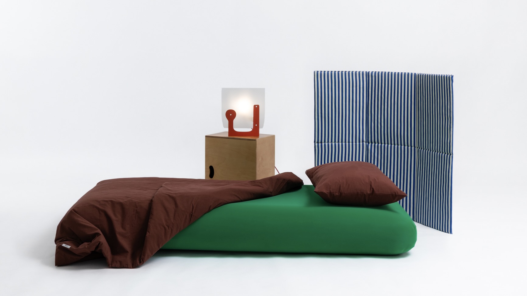 Th&eacute;lonious Goupil and campeggi's 'bed in a box' for salone del mobile 2026