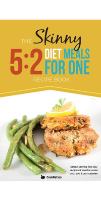 2. The Skinny 5:2 Diet Meals For One
RRP: £4.99
A huge hit when the diet first found its feet, this book is considered the go-to for many lovers of the 5:2 diet. As one Amazon buyer said, "Love it! to find a recipe book that has recipes for one great!! I have either had to eat the same thing twice or calculate the recipe to make it fit."