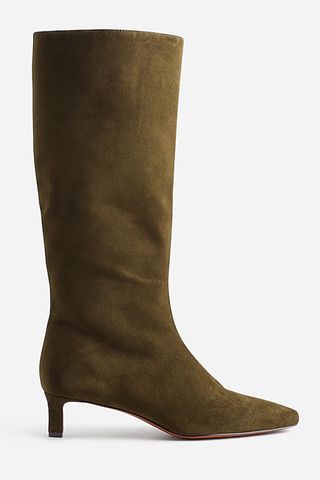 Bota de salto alto com salto gatinho The Dimes da Madewell