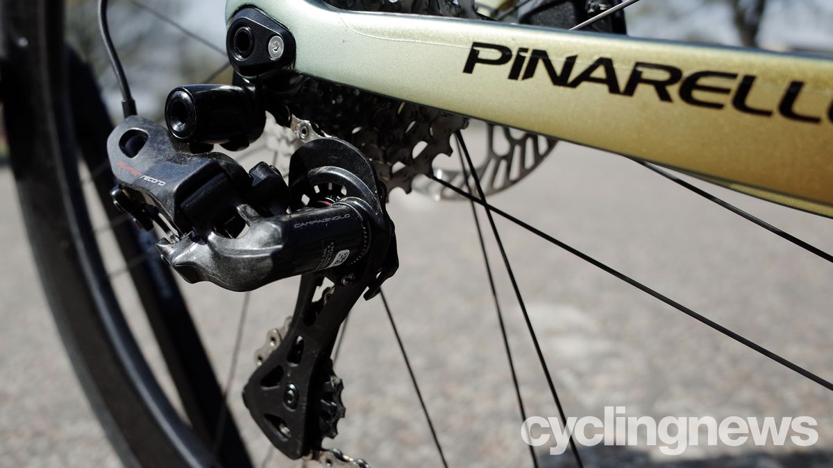 Campagnolo equipped Pinarello Dogma F12