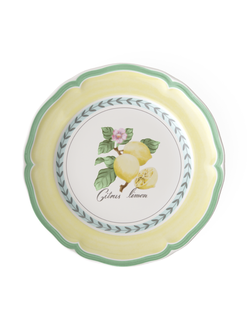 French Garden Valence Lemon Salad Plate