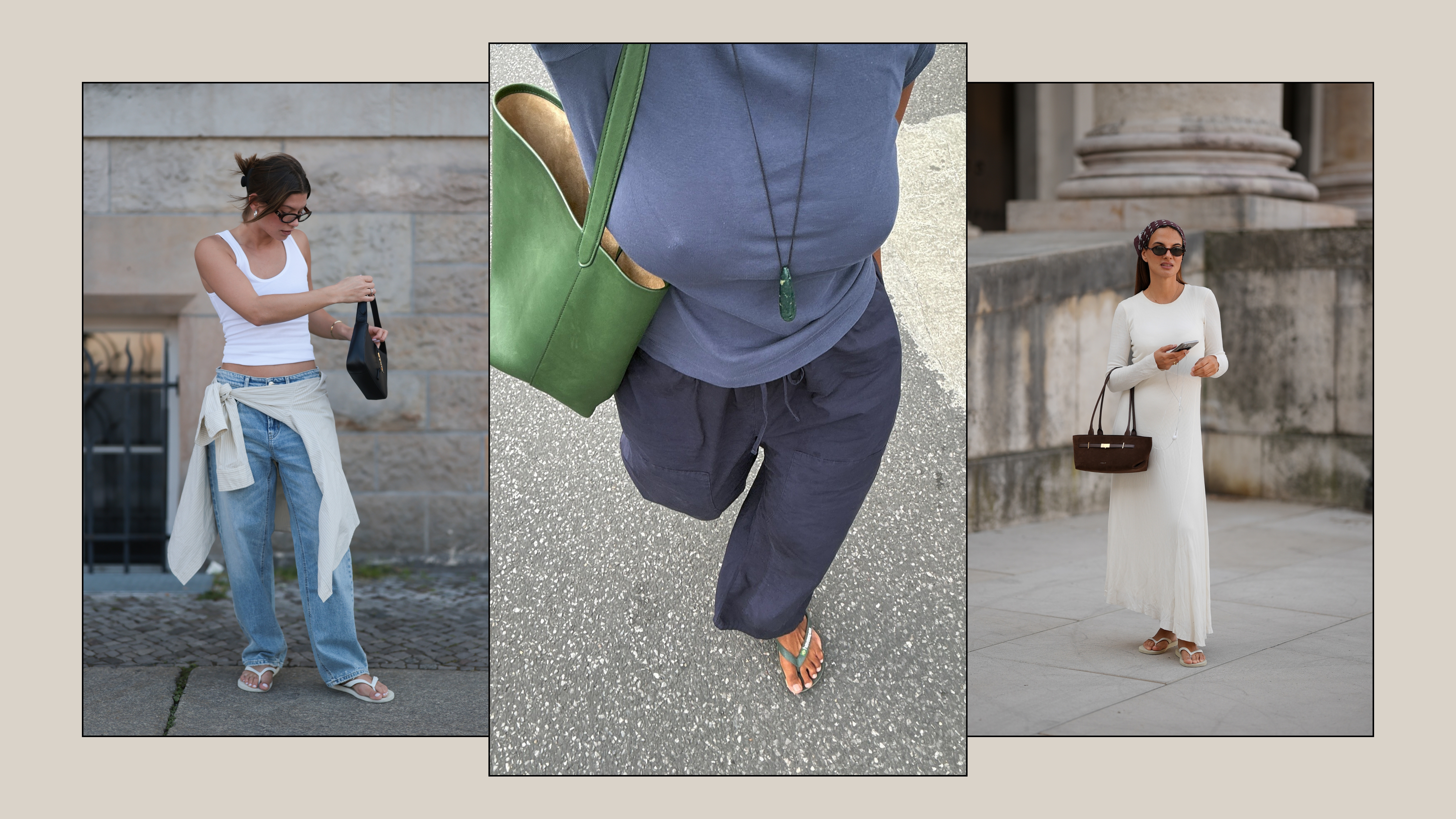 Women wear havaianas flip flops