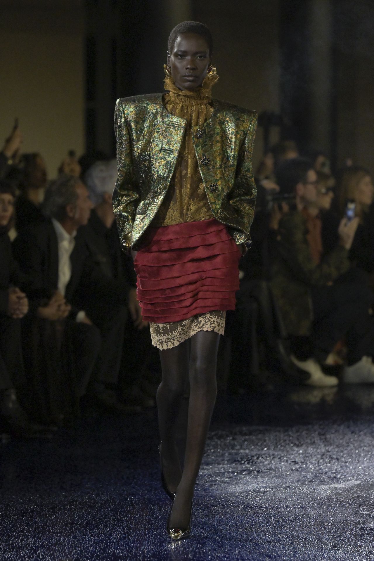 Saint Laurent spring/summer 25 runway