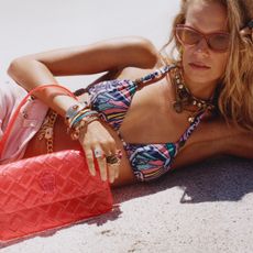 Collage Image of Colorful Spring Accessories From Kurt Geiger