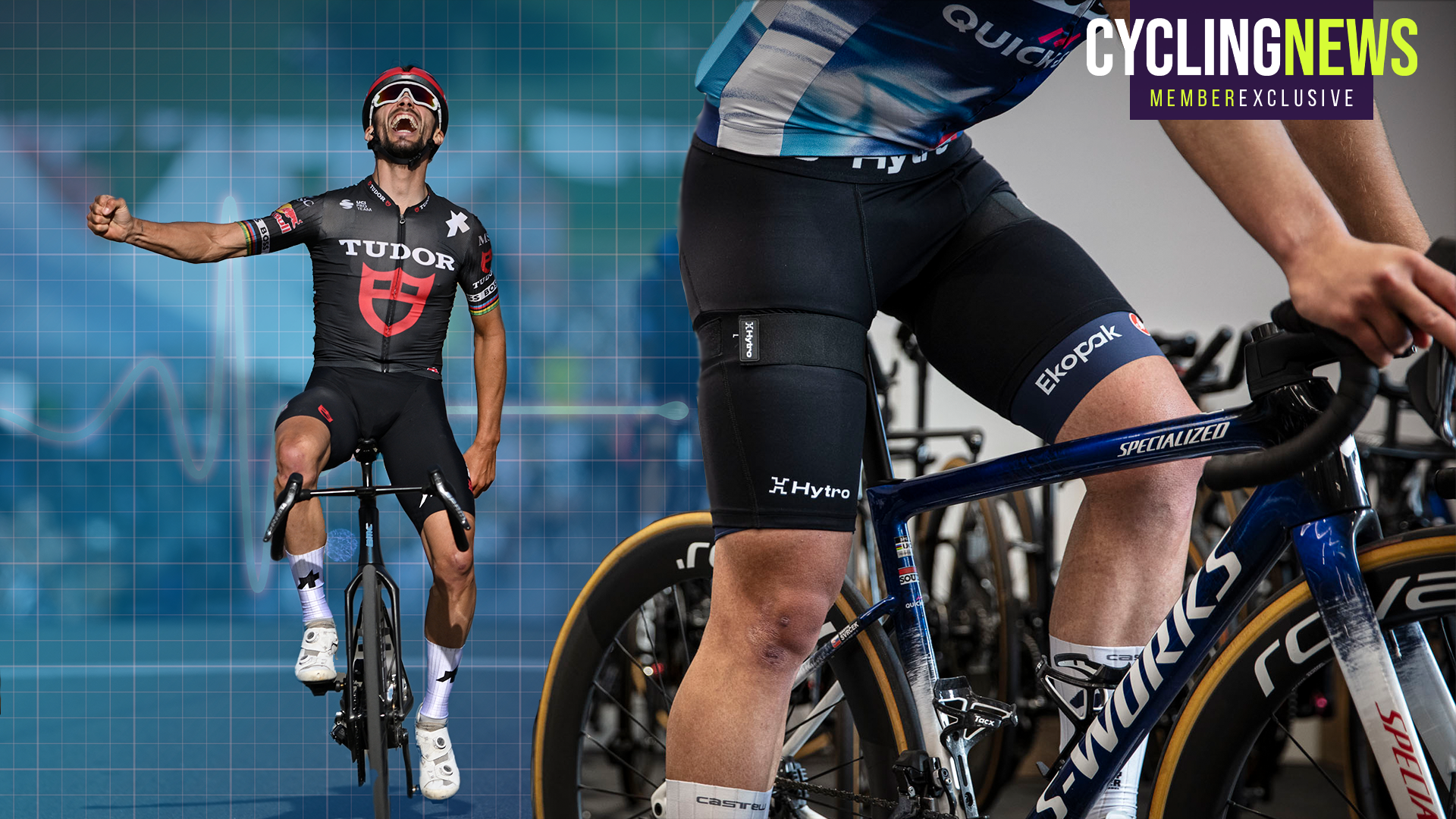 Hytro shorts and Julian Alaphilippe