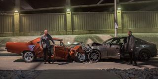Fast and Furious wrecked cars