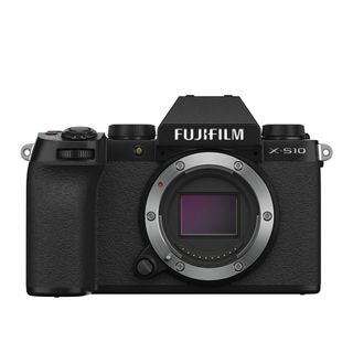 Fujifilm X-S10 product shot on a white background