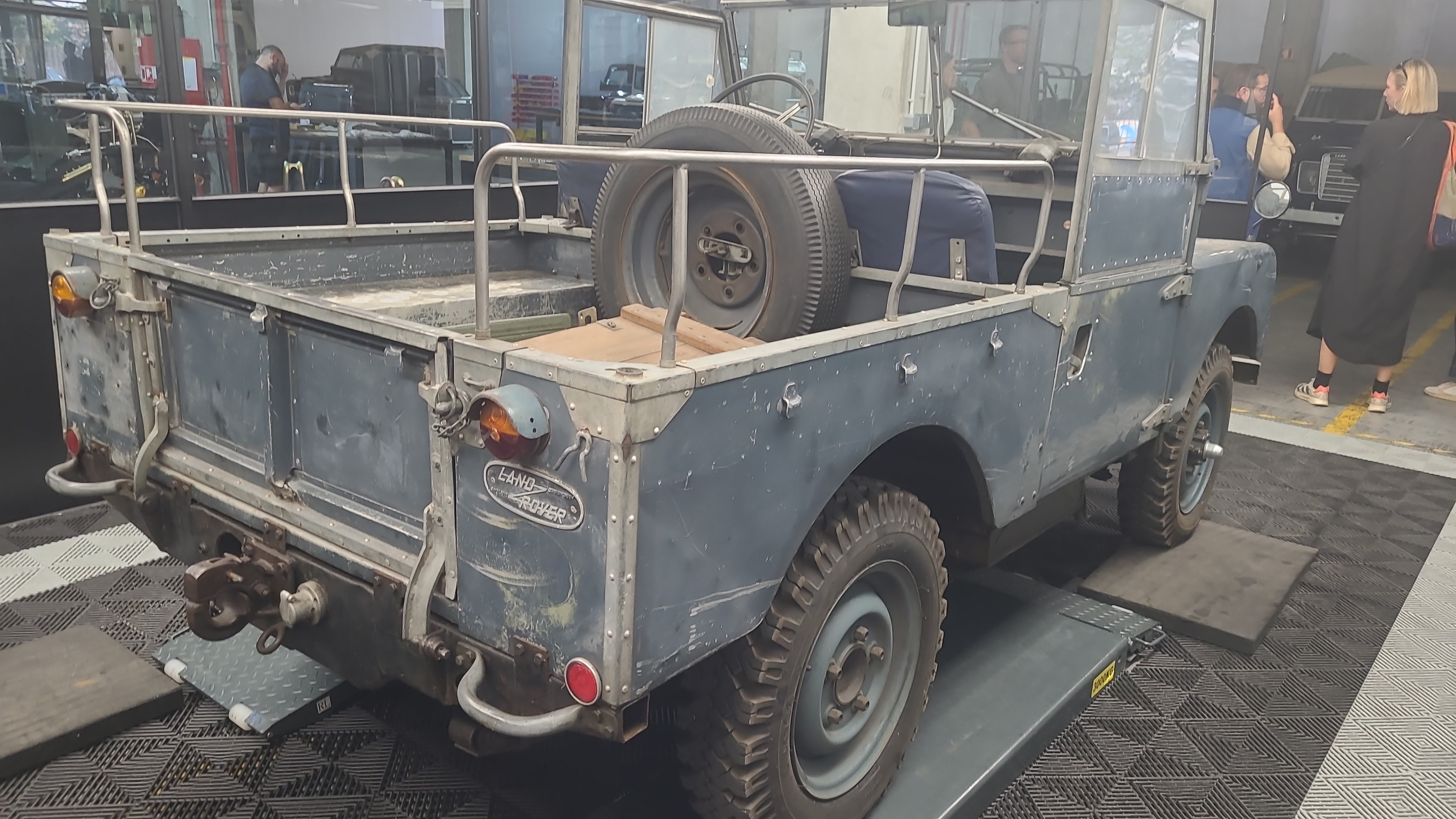 The cars are stripped down and rebuilt from scratch