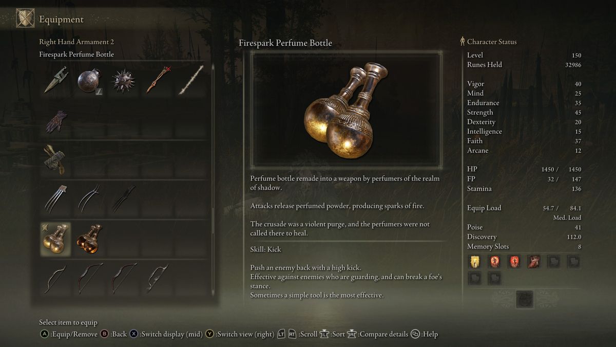 Elden Ring Shadow of the Erdtree best weapons