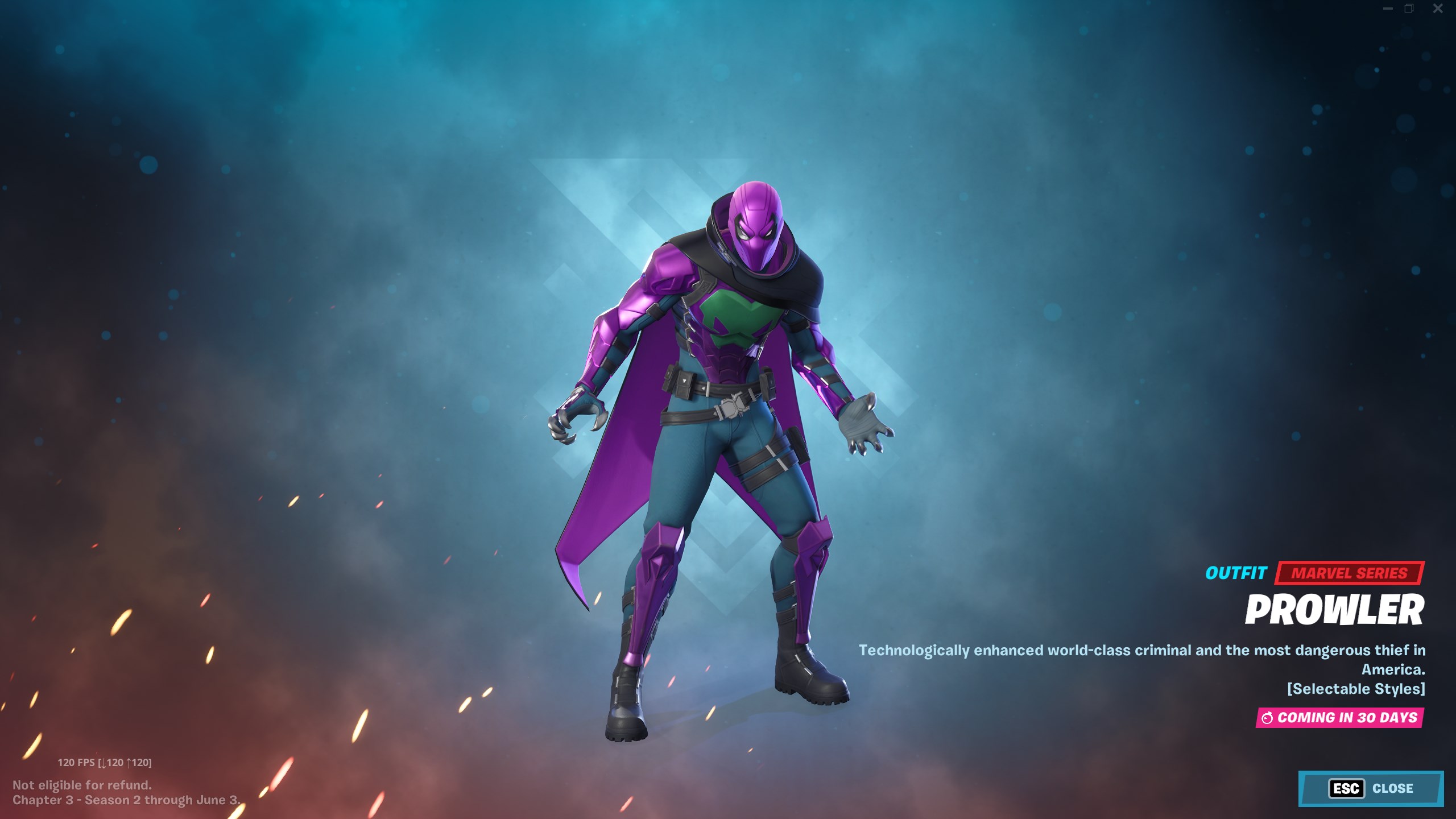 Fortnite The Prowler Skin