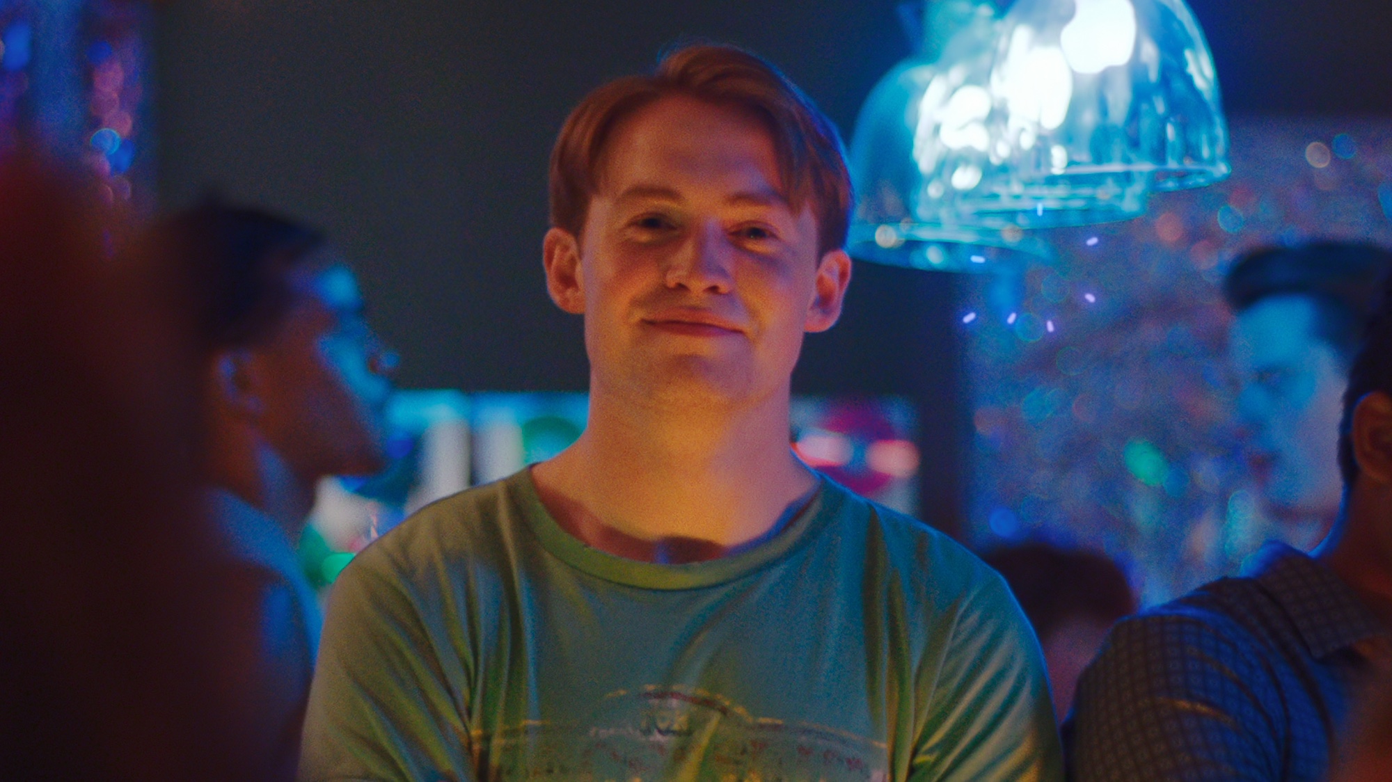 Kit Connor smiling in Heartstopper Forever