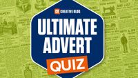 ultimate advert quiz with newspaper clippings in the background