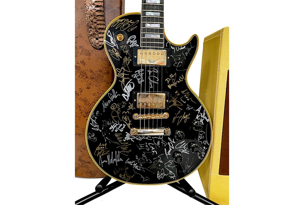 Signed Gibson Les Paul