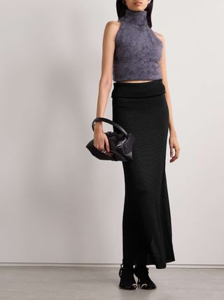 Avalon Micro Modal-Blend Maxi Skirt