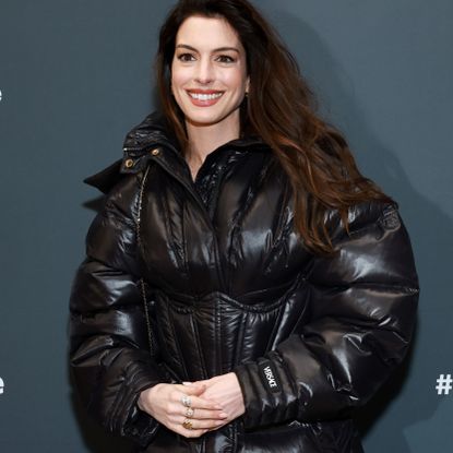 Anne Hathaway attends the 2023 Sundance Film Festival "Eileen" Premiere at Eccles Center Theatre on January 21, 2023 in Park City, Utah