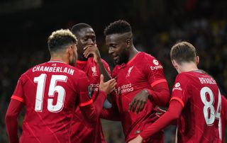 Norwich City v Liverpool – Carabao Cup – Third Round – Carrow Road