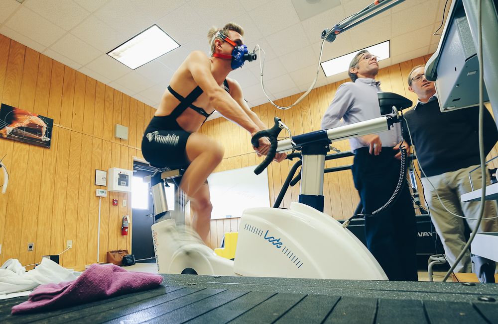 A Holowesko-Citadel rider undergoes testing at Furman University