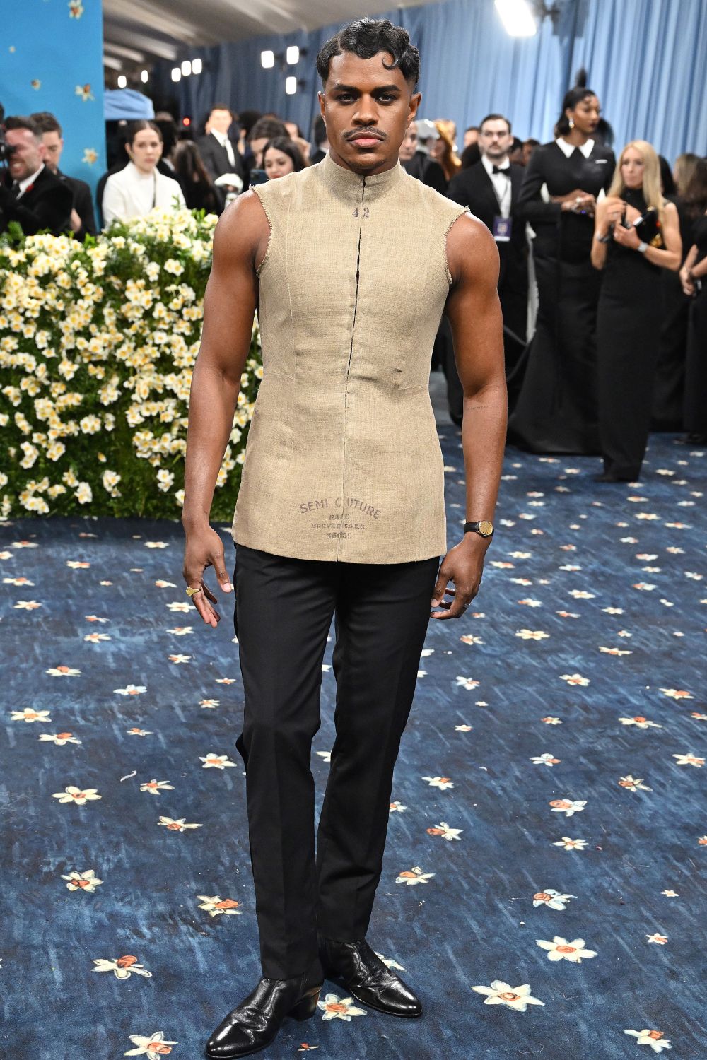 Jeremy Pope Met Gala 2025 wearing ebay