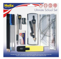 Hex ultimate school stationery set, The Works, £5