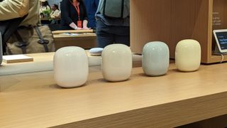 Taking a look at the Google Nest WiFi Pro at the Google Fall 2022 event