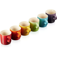 Stoneware Rainbow Coffee Mugs, 350ml: £85£63.75 | Amazon