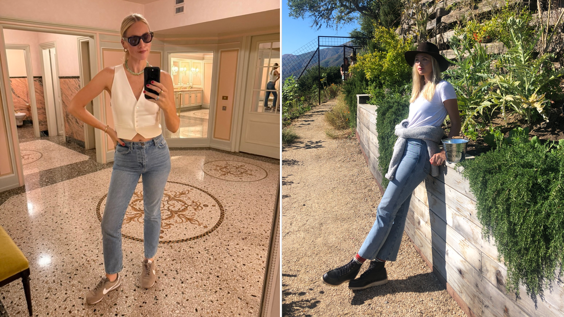 Brooke Ely Danielson wearing jeans