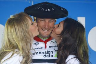 Steve Cummings wins stage three of the 2016 Tour of The Basque Country