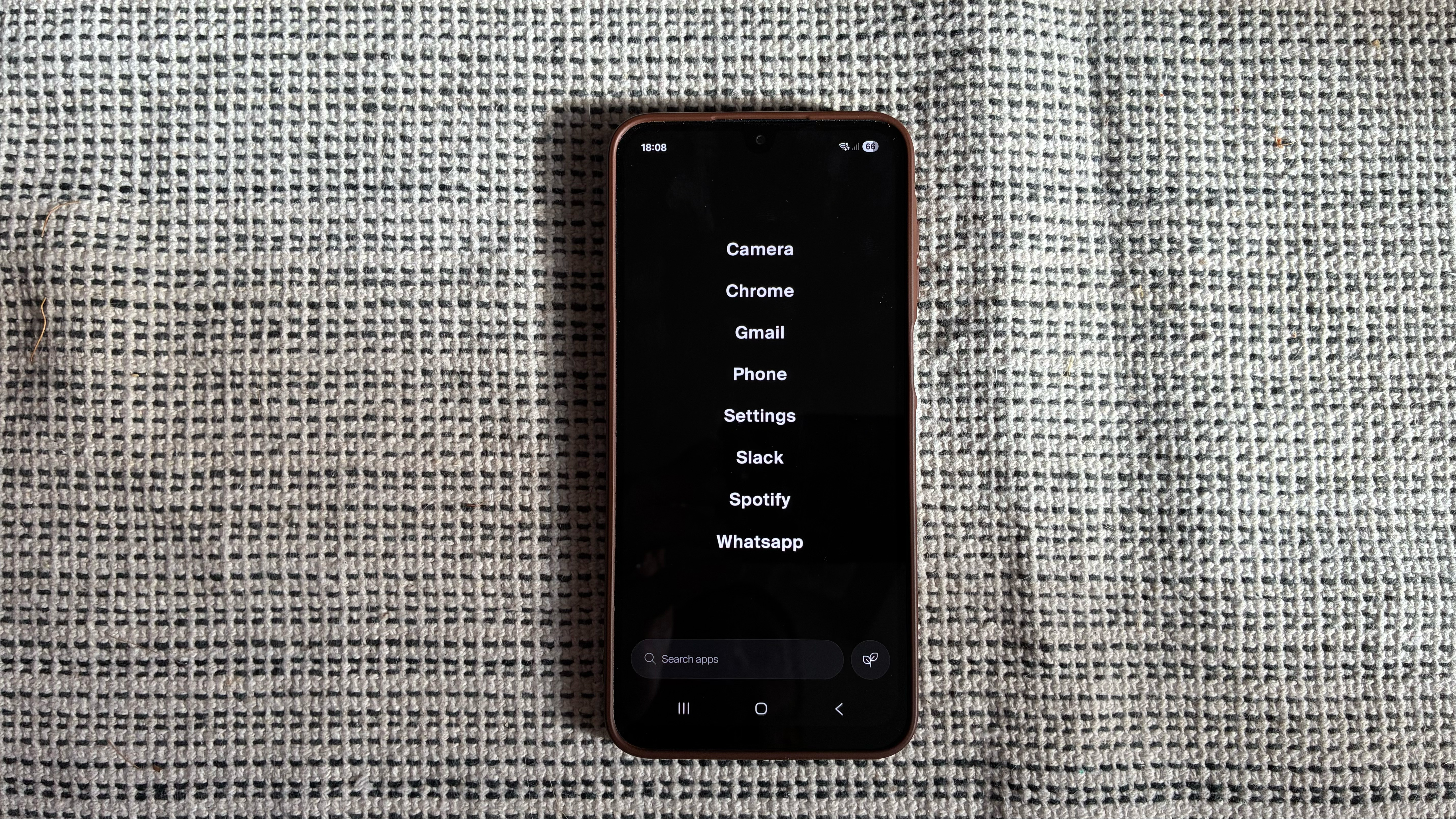 The Balance Phone on a desk