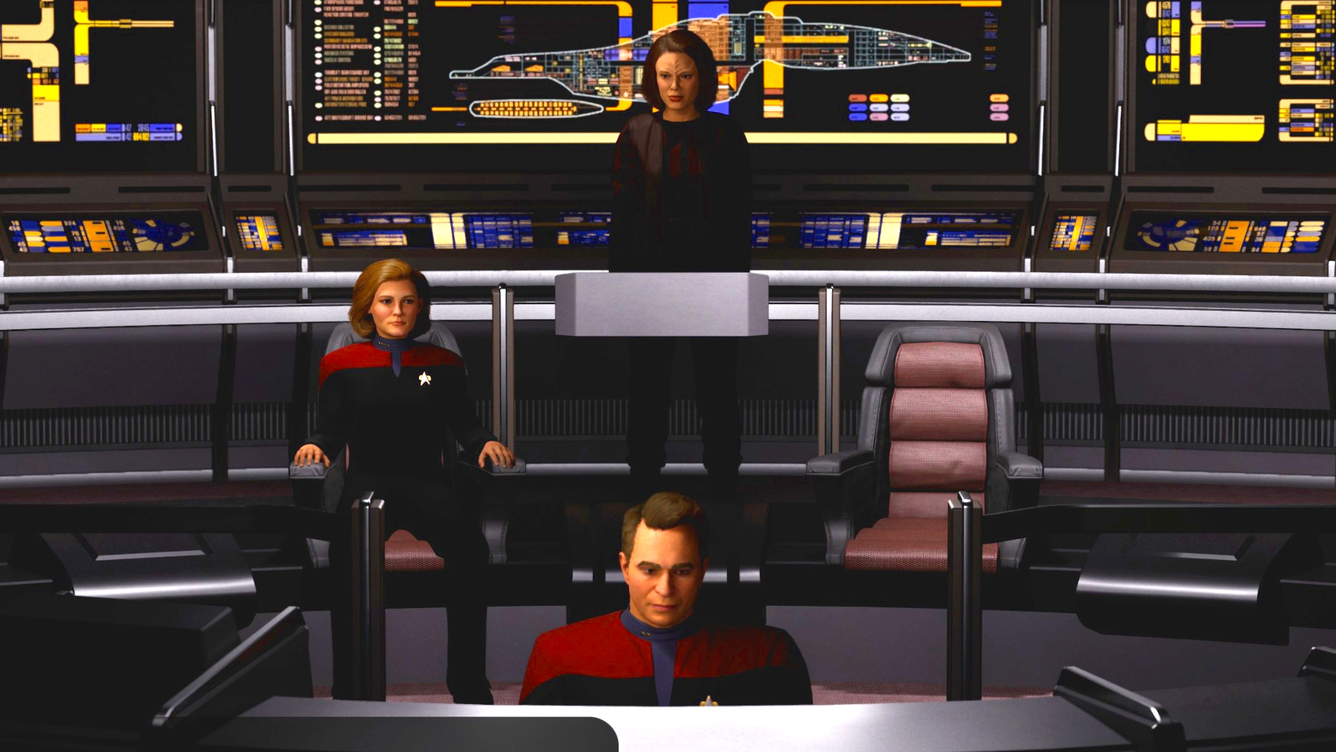 Voyager&#039;s bridge