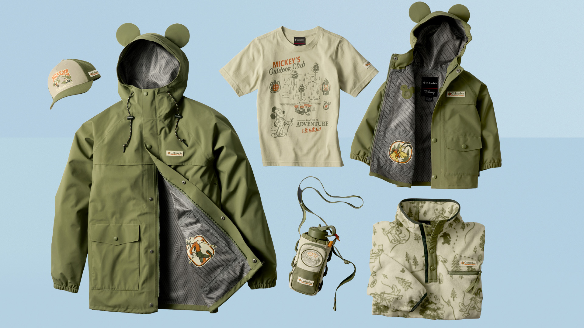 Columbia Mickey&rsquo;s Outdoor Club Collection 2026