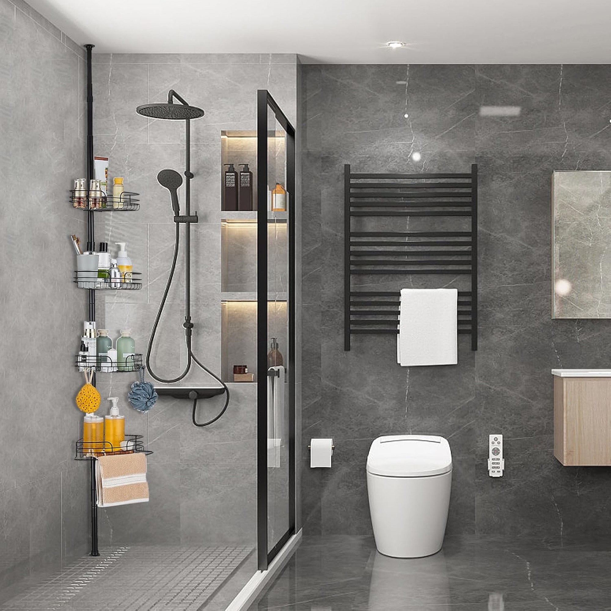 shower storage