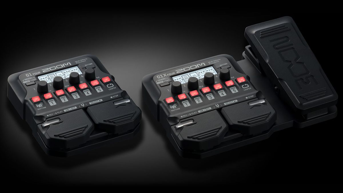 Zoom announces affordable, featurerich G1 Four multieffects pedals