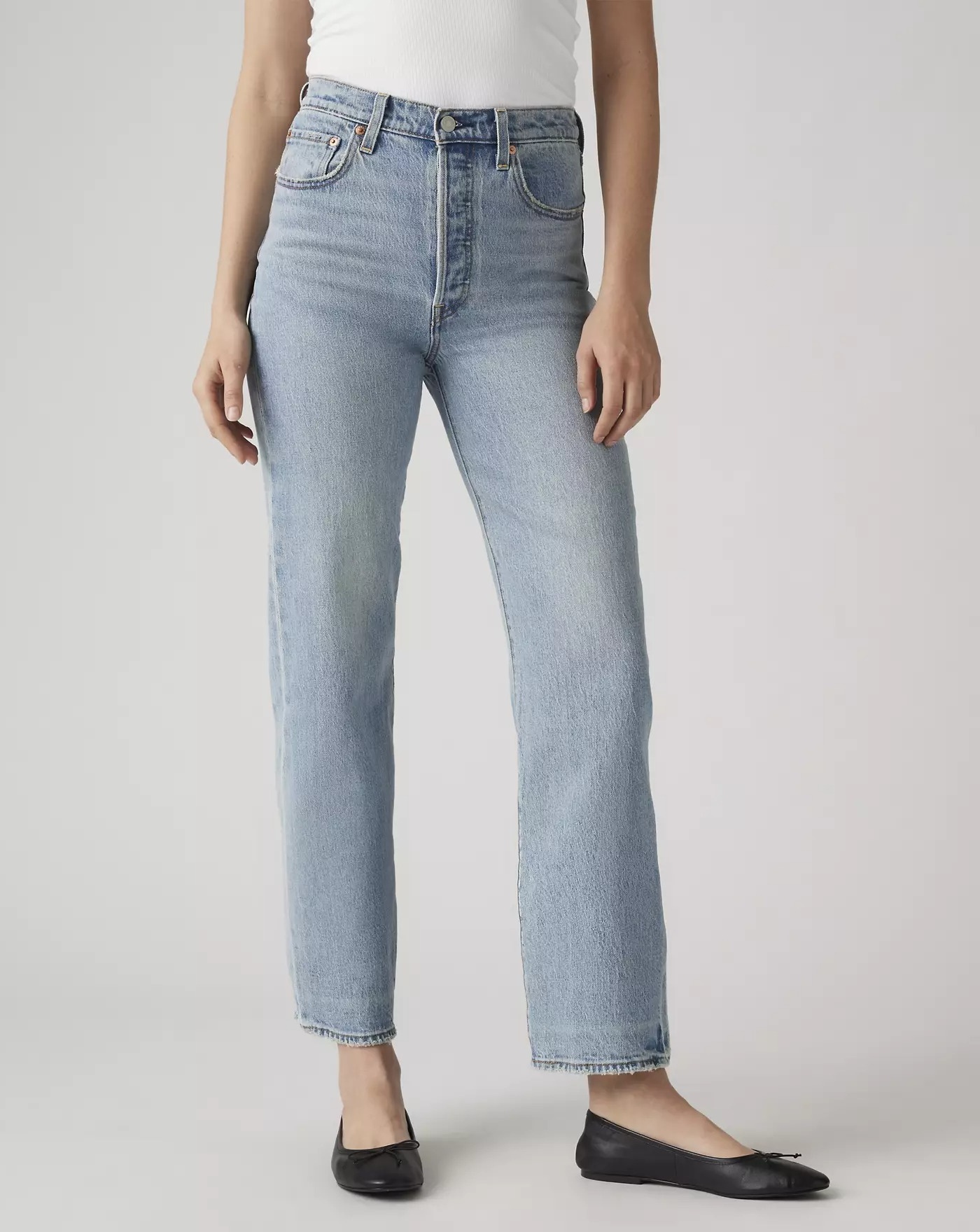 Levi's, Ribcage Straight Ankle Jeans