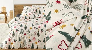Finland festive Christmas bedding set from La Redoute.