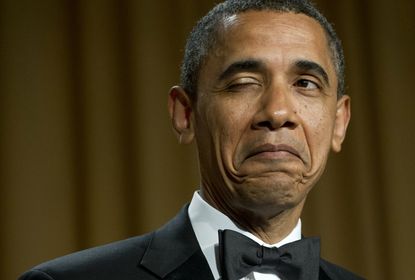 Obama wink