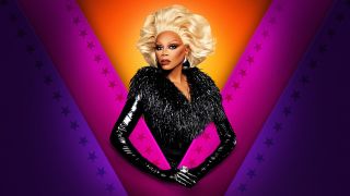 RuPaul in a promotional image for RuPaul's Drag Race All Stars season 10