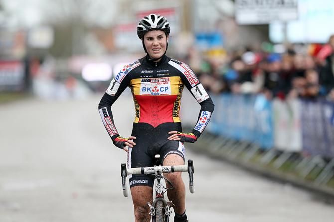 Sanne Cant, the Belgian champion, wins in Leuven