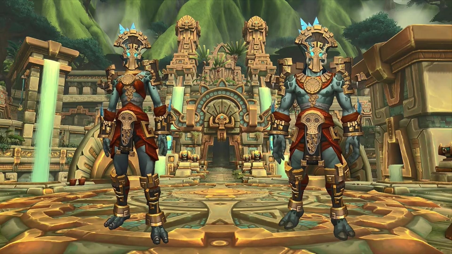 World Of Warcraft Battle For Azeroths Zandalari Troll Druids Can