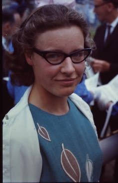 Jocelyn Bell Burnell, who discovered the first pulsar.