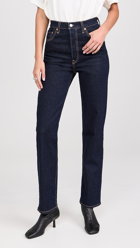 Levi&#039;s Ribcage Full Length Jeans