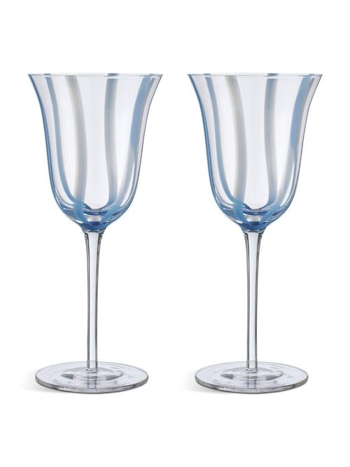 Habitat X Sanderson & National Trust Wine Glasses 2pk