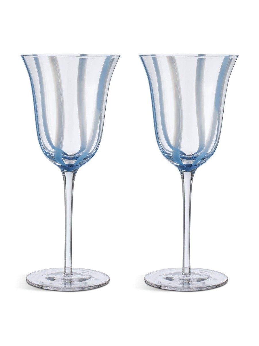 Habitat X Sanderson & National Trust Wine Glasses 2pk