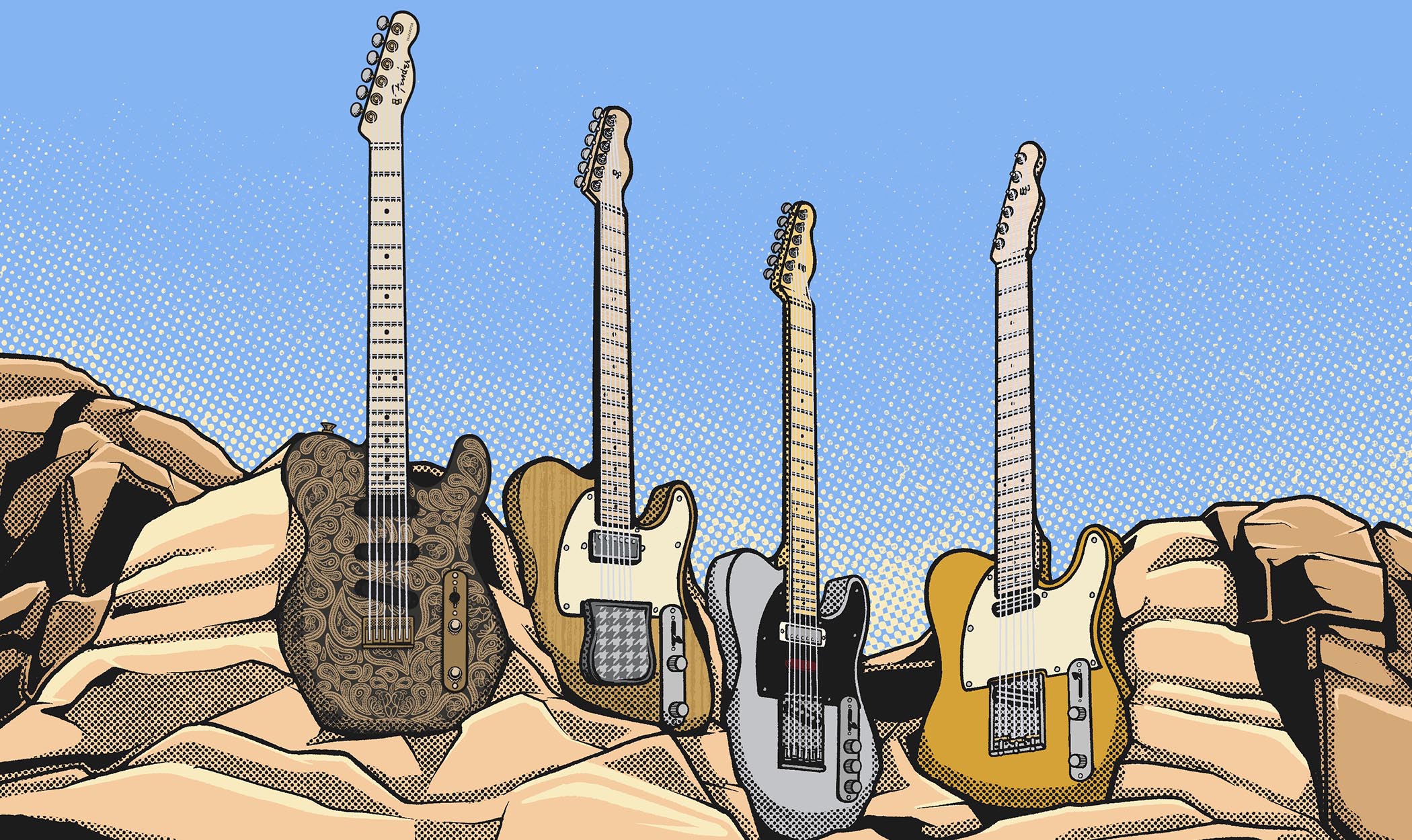 Telecaster Mt Rushmore