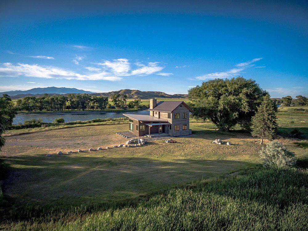 A home in Montana.