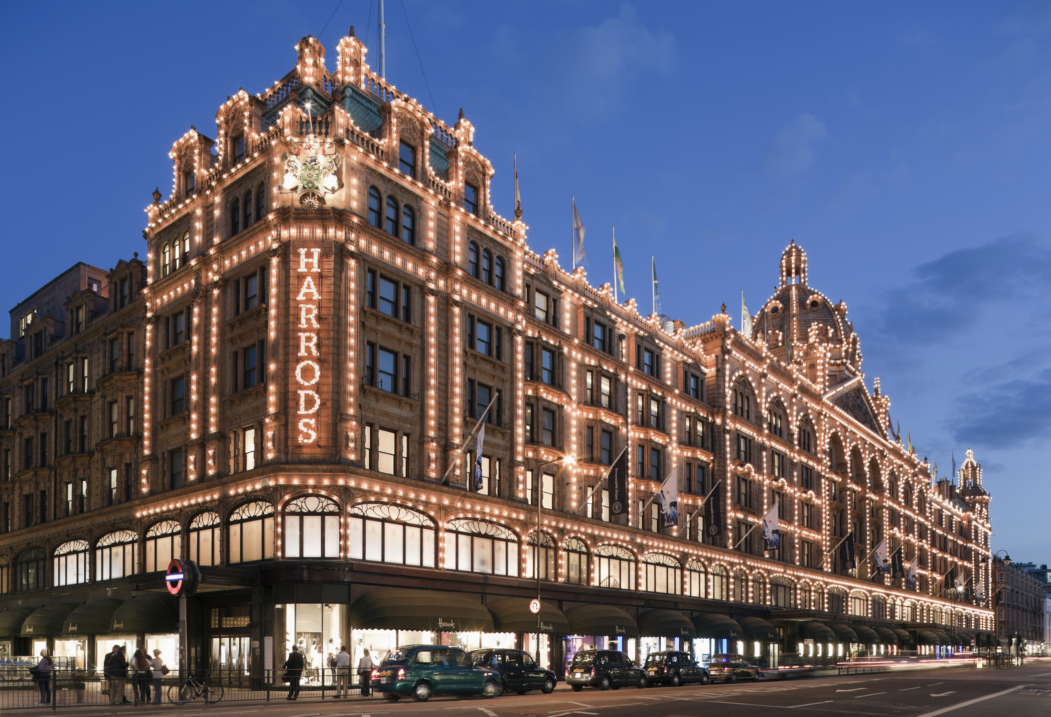 Harrods shop in Knightsbridge