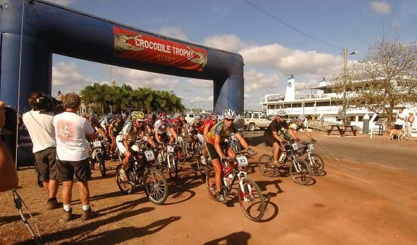 Stage start in Cooktown